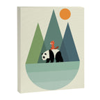 Panda Journey Canvas Print Gallery Image 6