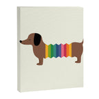 Rainbow Dooooog Canvas Print Gallery Image 3
