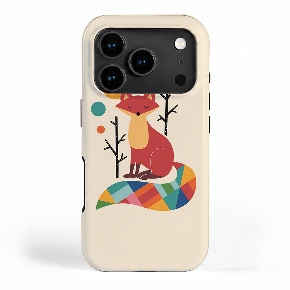 Rainbow Fox iPhone Case Gallery Image 1