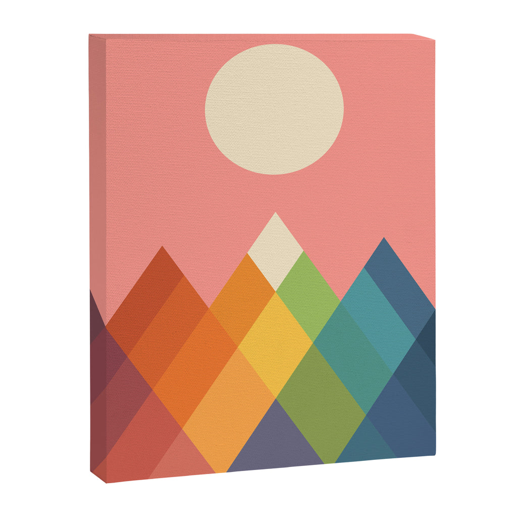 Rainbow Peak Canvas Print Gallery Image 6