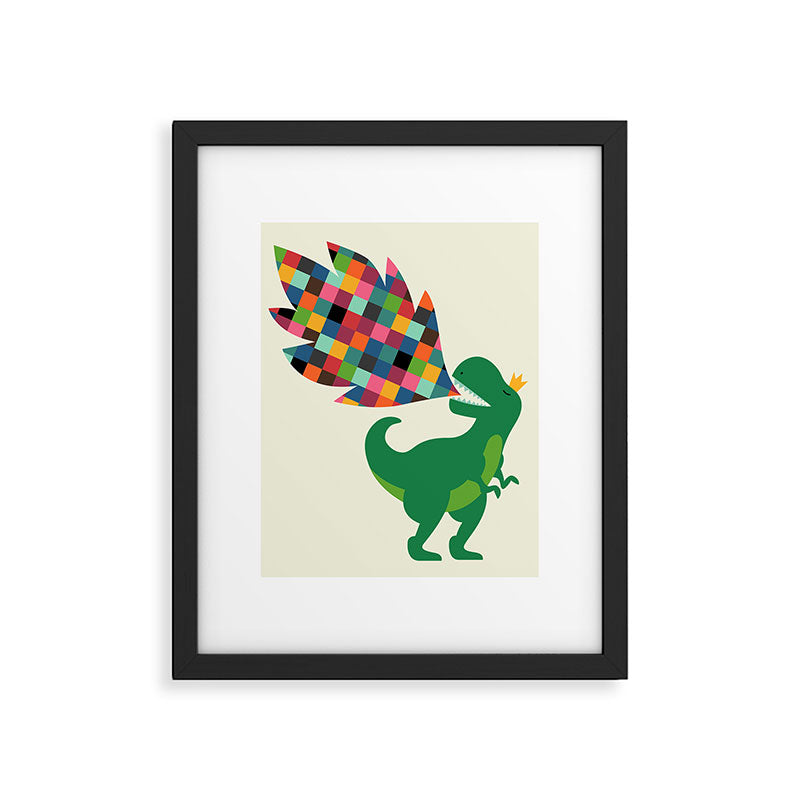 Rainbow Power Framed Art Print Gallery Image 5