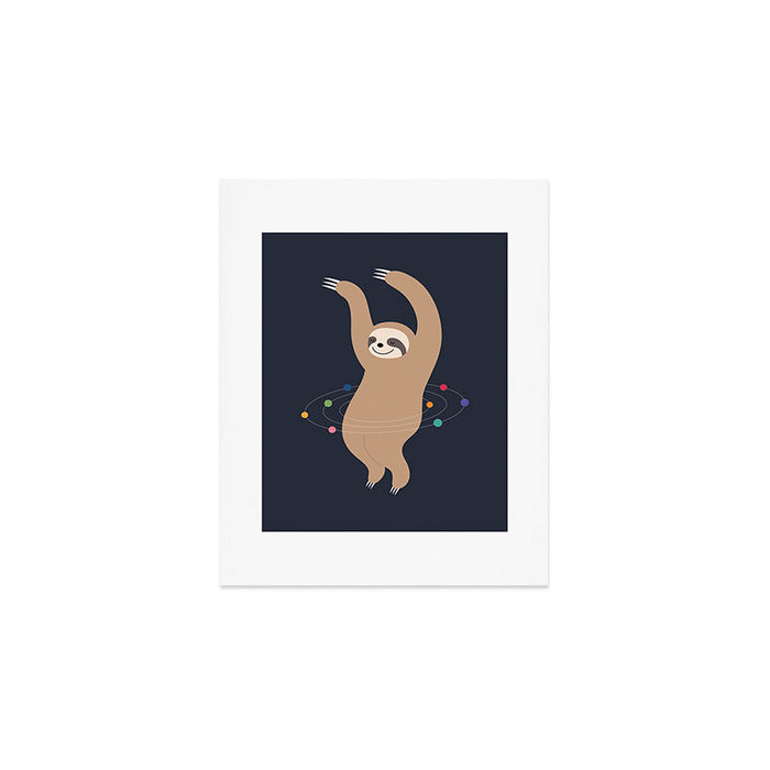 Sloth Galaxy Art Print Gallery Image 1