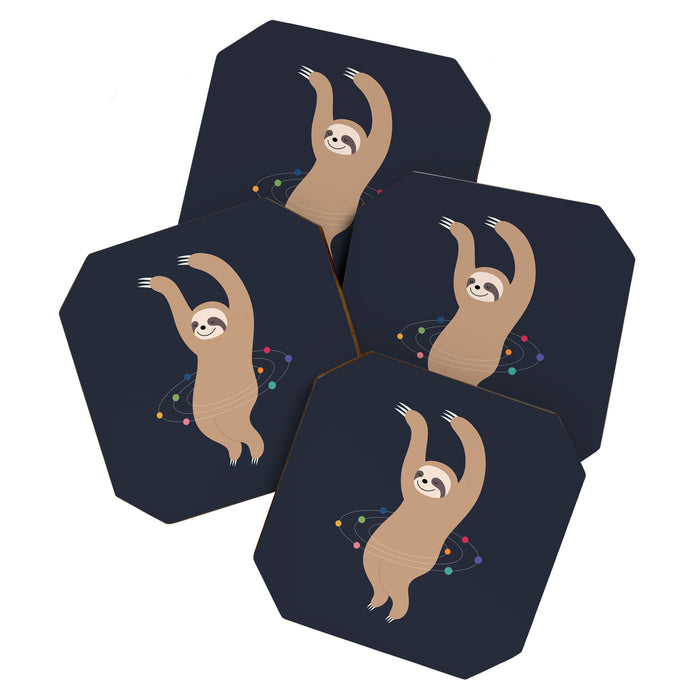 Sloth Galaxy Coaster Gallery Image 1
