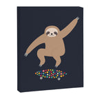 Sloth Gravity Canvas Print Gallery Image 6