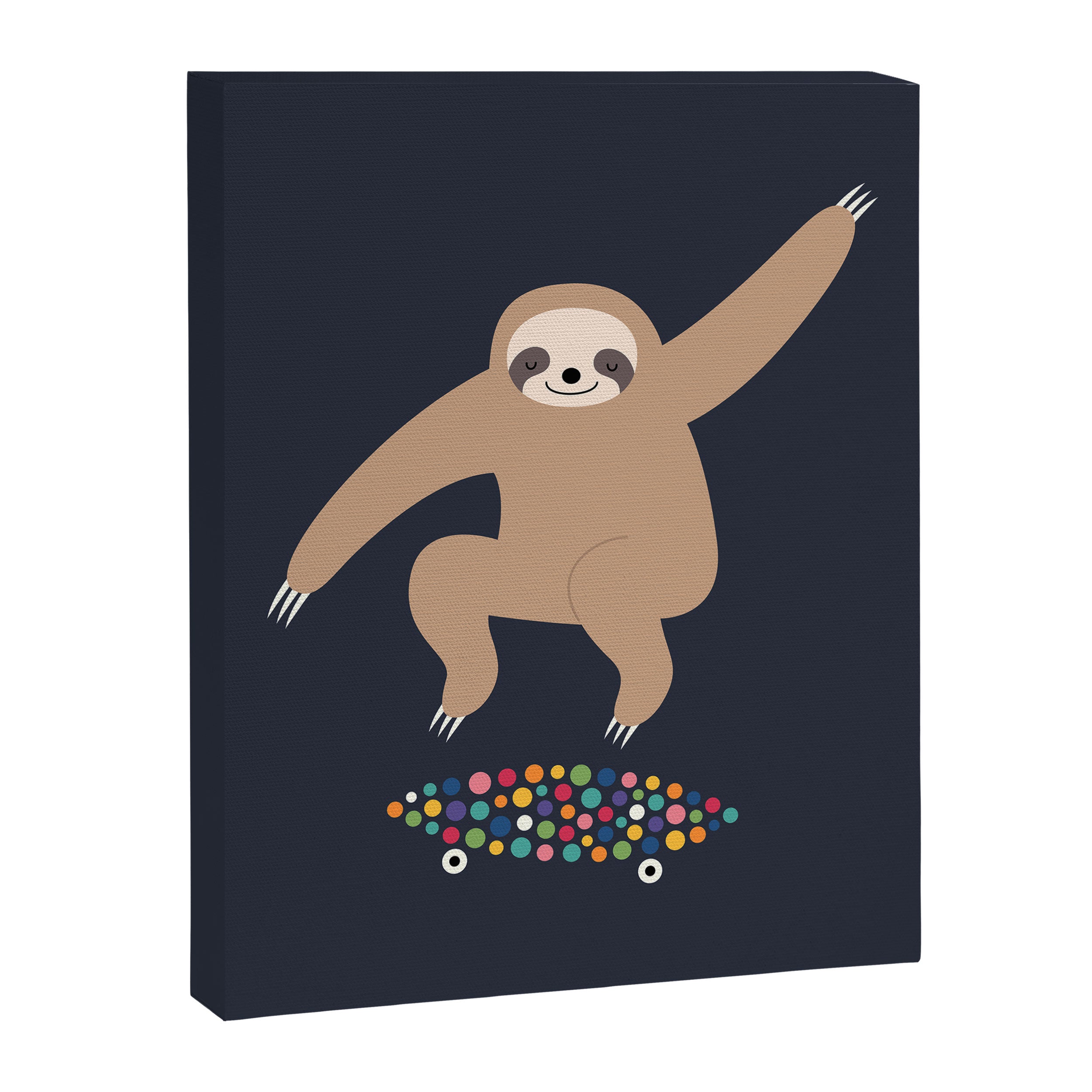 Sloth Gravity Canvas Print Gallery Image 6