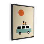 Slow Down Framed Canvas Print Gallery Image 2