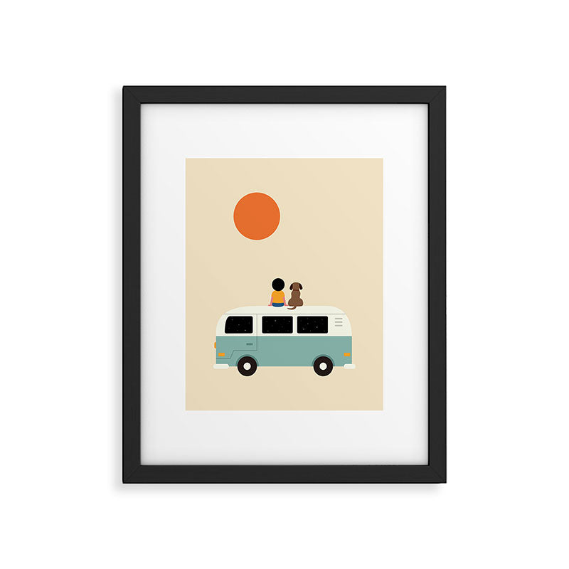 Slow Down Framed Art Print Gallery Image 4