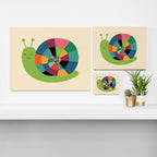 Snail Time Canvas Print Gallery Image 3