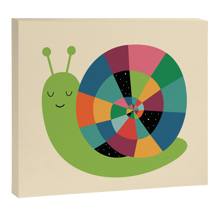 Snail Time Canvas Print Gallery Image 1