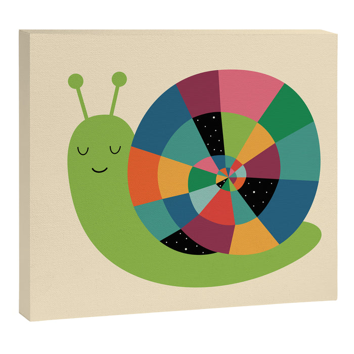 Snail Time Canvas Print Gallery Image 1