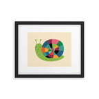 Snail Time Framed Art Print Gallery Image 6