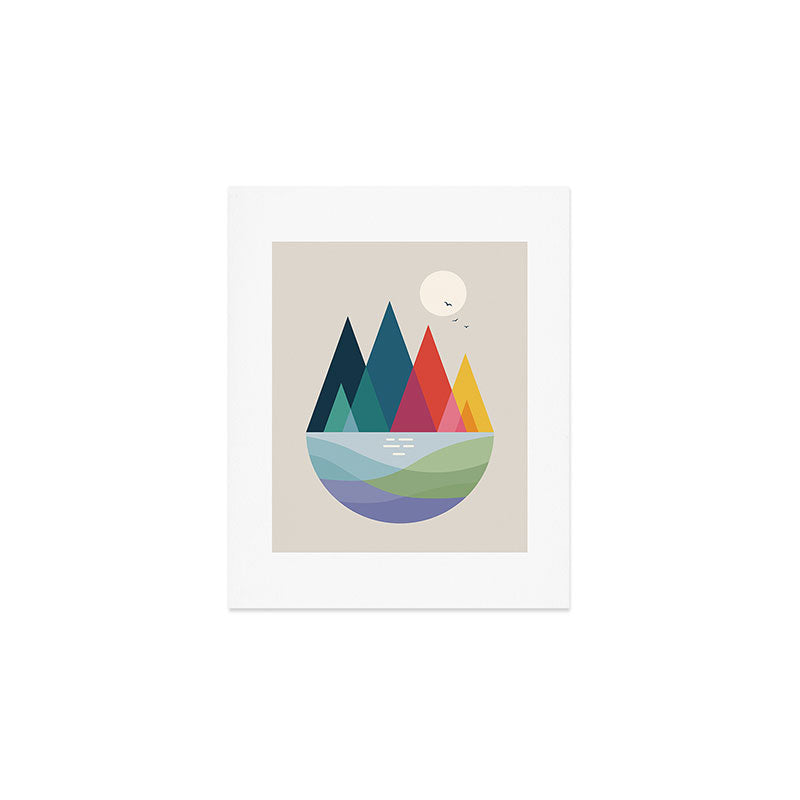 Somewhere Art Print Gallery Image 1