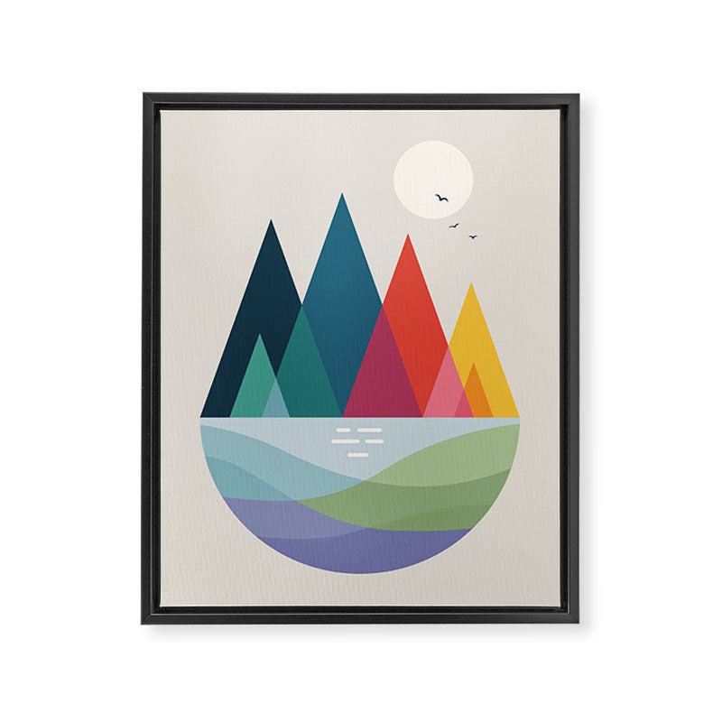 Somewhere Framed Canvas Print Gallery Image 6