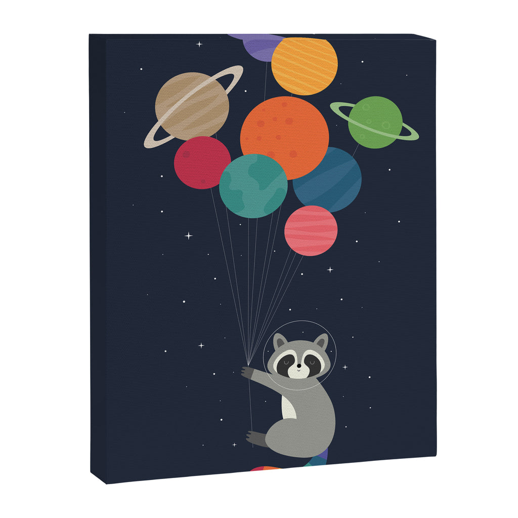 Space Raccoon Canvas Print Gallery Image 6