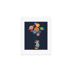 Space Raccoon Art Print Gallery Image 1