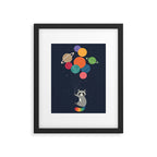 Space Raccoon Framed Art Print Gallery Image 4