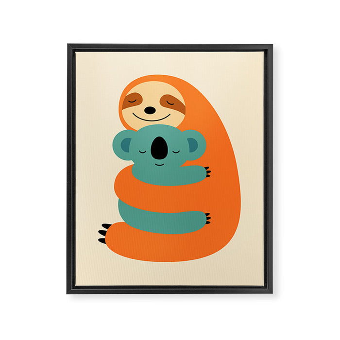 Stick Together Framed Canvas Print Gallery Image 1