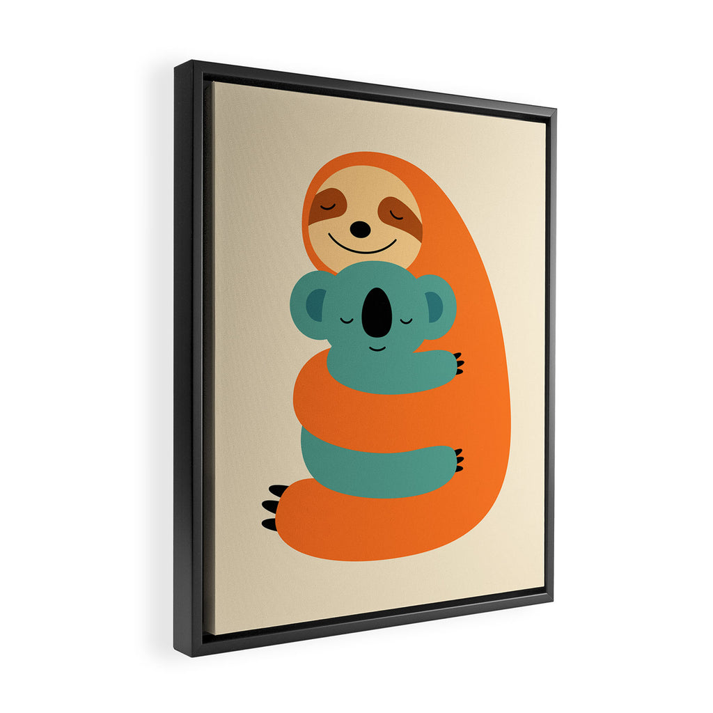 Stick Together Framed Canvas Print Gallery Image 2