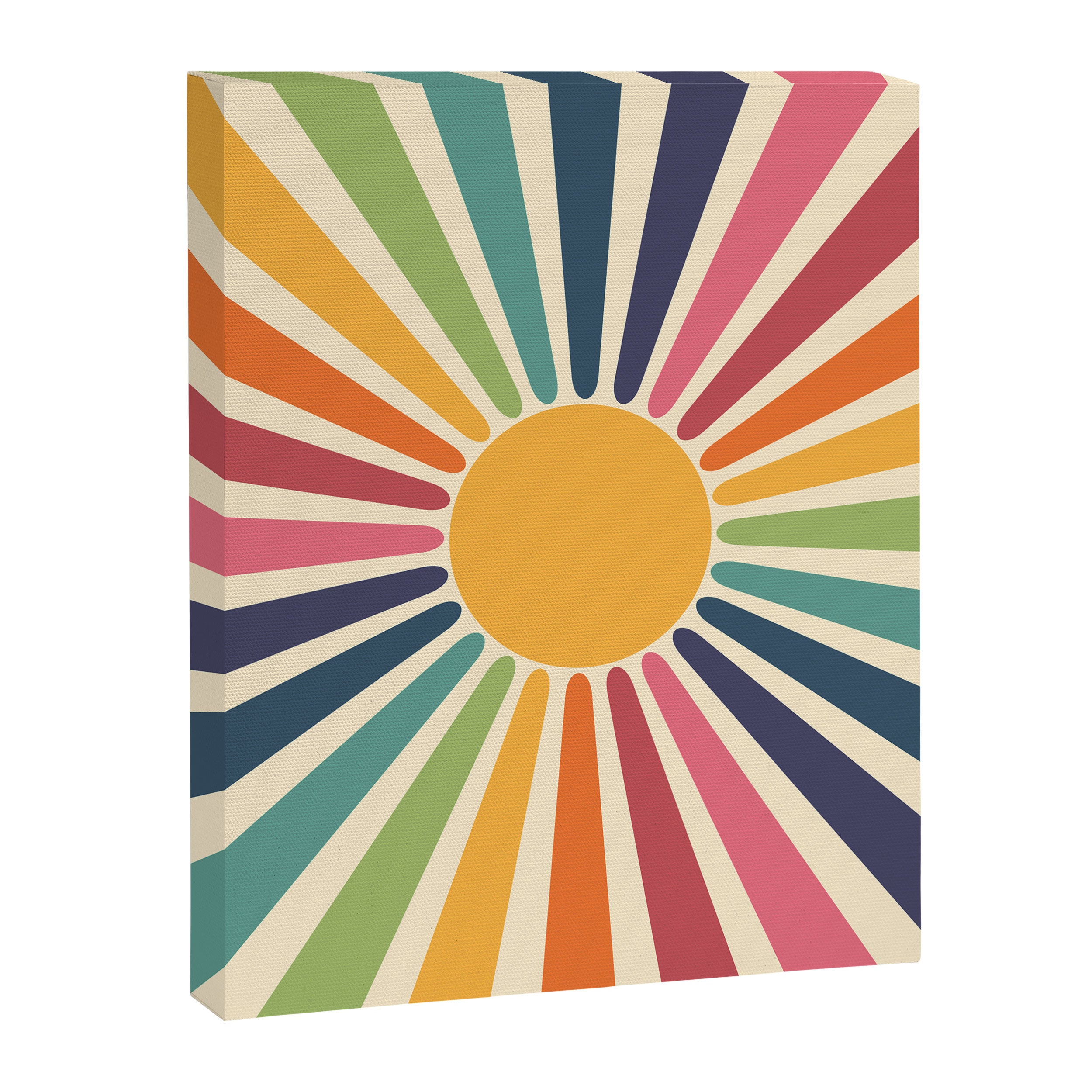 Sunny Rainbow Canvas Print Gallery Image 6