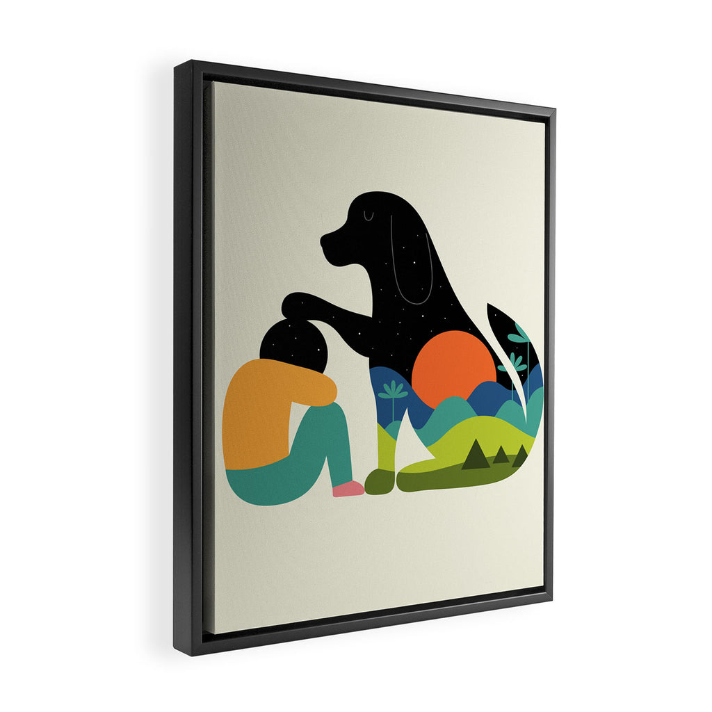 The Best Is Yet To Come Framed Canvas Print Gallery Image 2