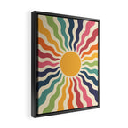 The Dance Of Sunshine Framed Canvas Print Gallery Image 2