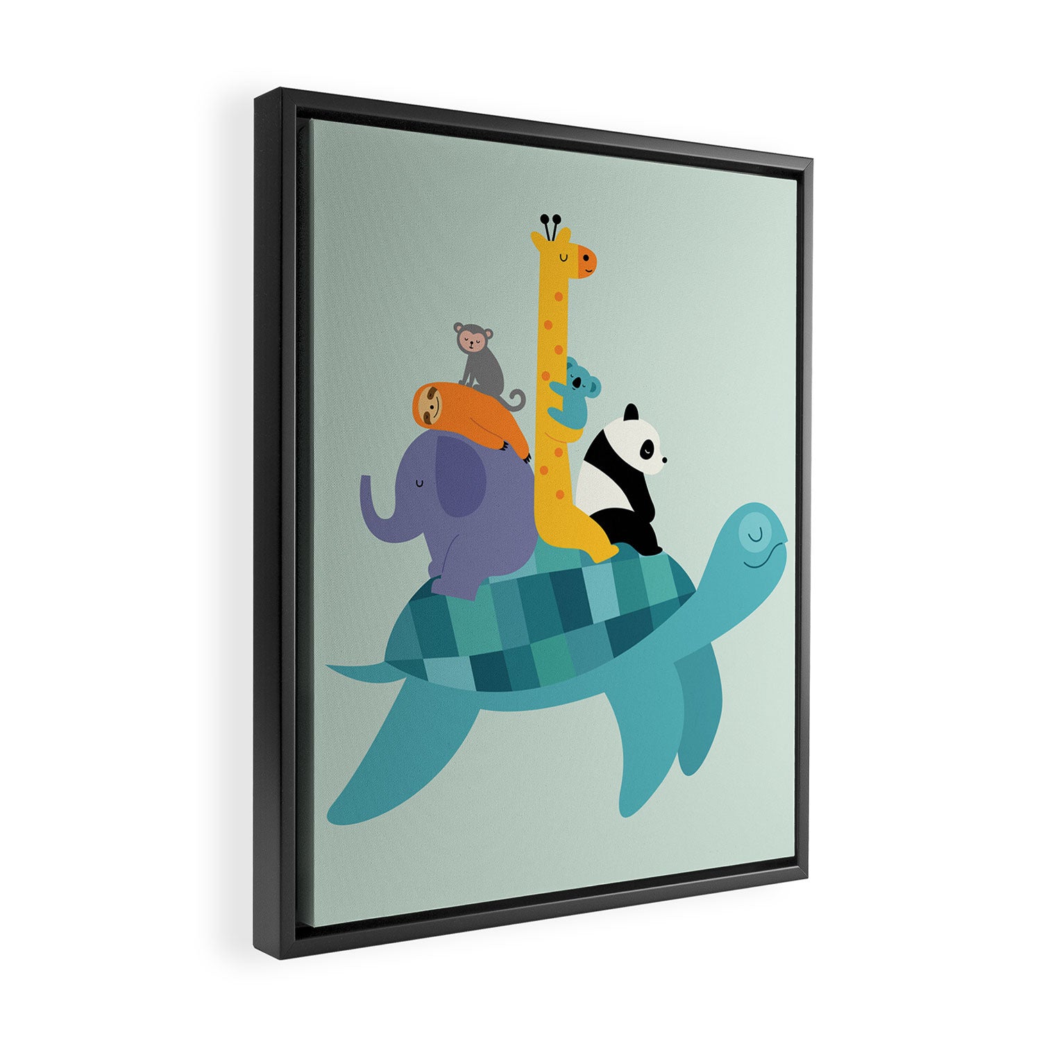 Travel Together Framed Canvas Print Gallery Image 2
