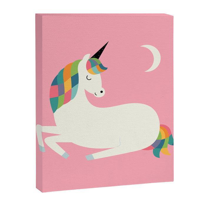 Unicorn Happiness Canvas Print Gallery Image 1