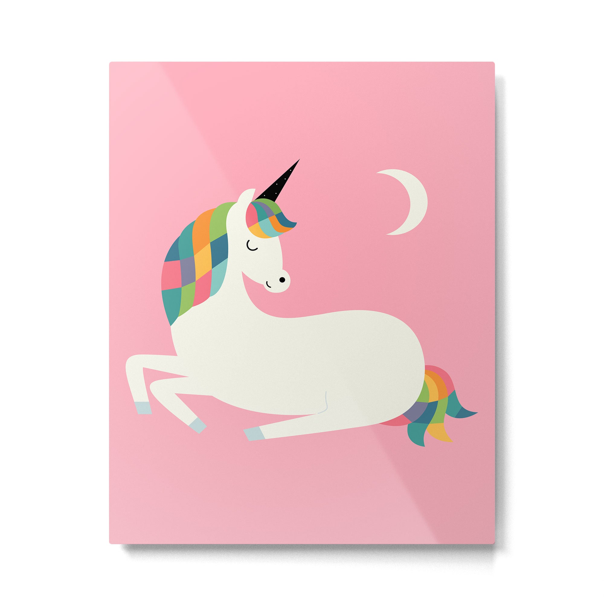 Unicorn Happiness Metal Print Gallery Image 4
