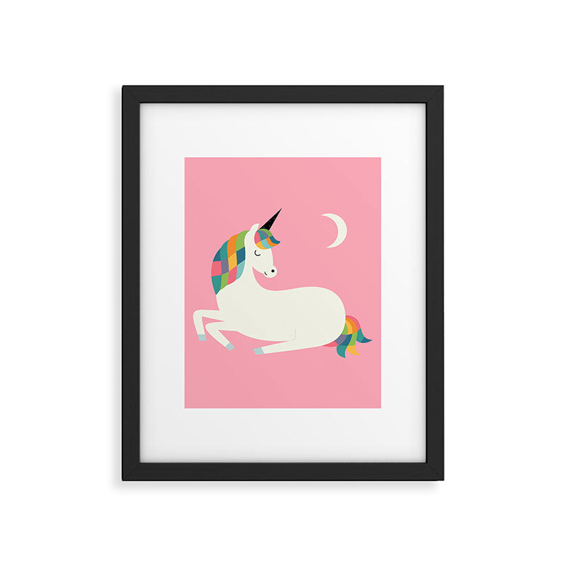 Unicorn Happiness Framed Art Print Gallery Image 5