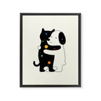 Universal Language Framed Canvas Print Gallery Image 6