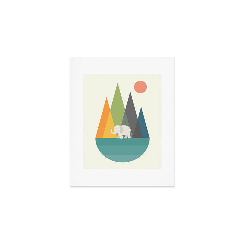 Walk In Peace Art Print Gallery Image 1
