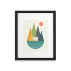 Walk In Peace Framed Art Print Gallery Image 5