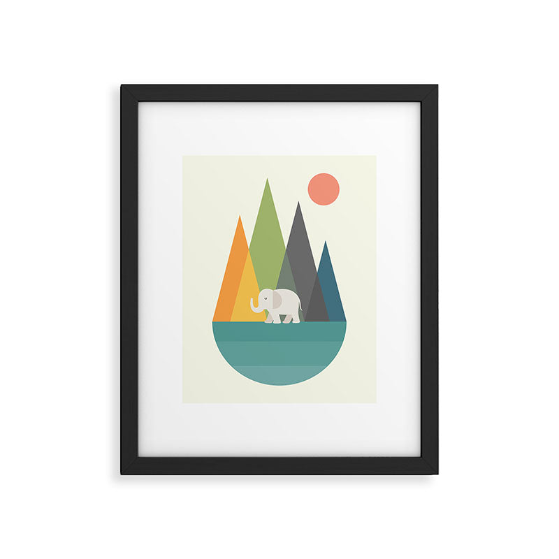 Walk In Peace Framed Art Print Gallery Image 5