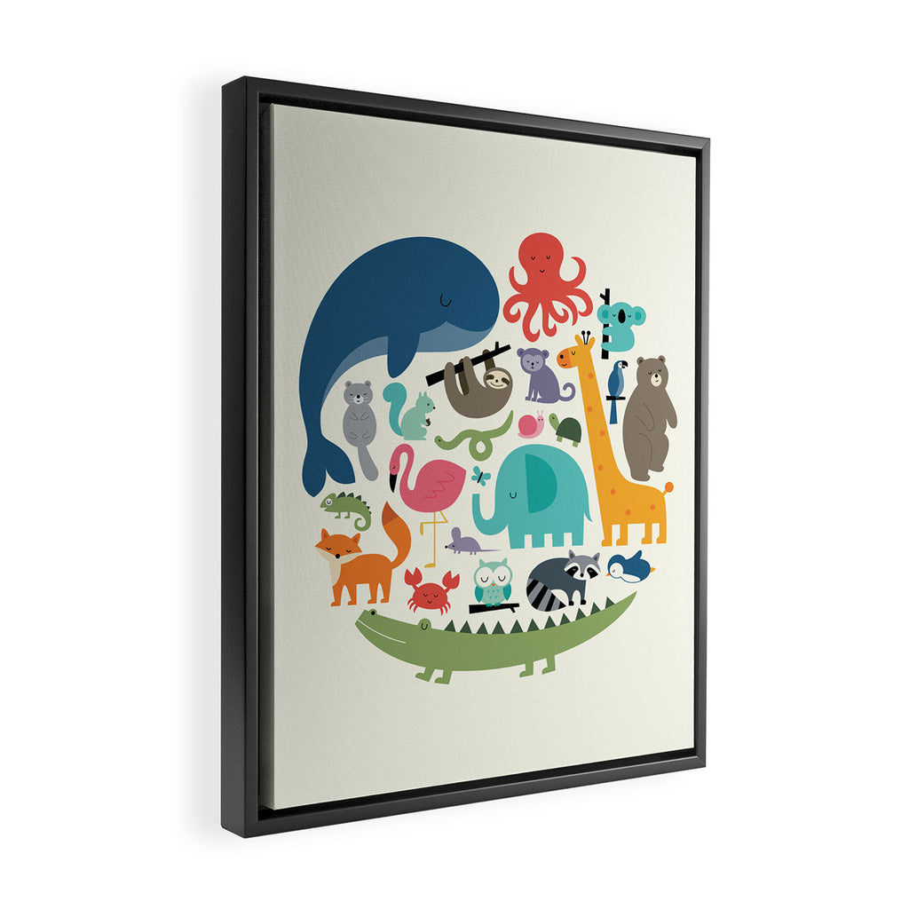 We Are One Framed Canvas Print Gallery Image 2