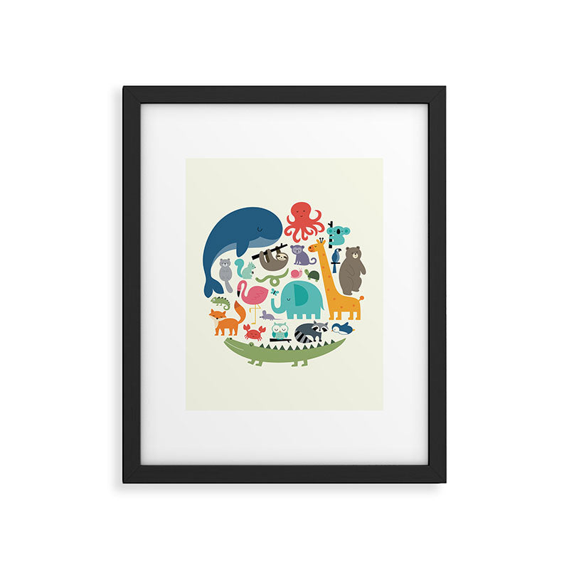 We Are One Framed Art Print Gallery Image 5