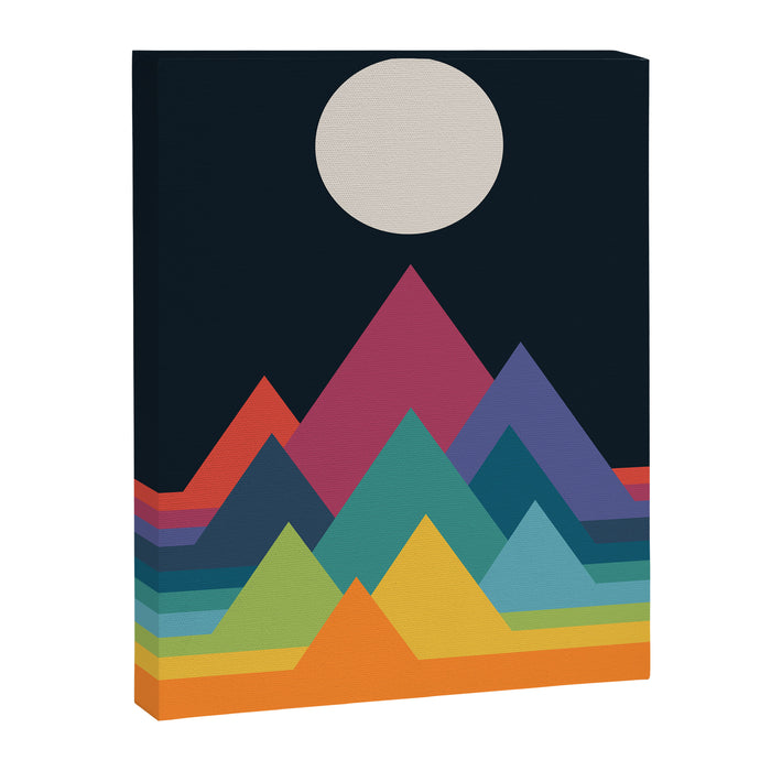 Whimsical Mountains Canvas Print Gallery Image 1