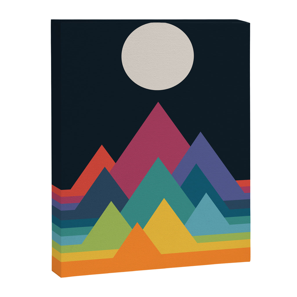 Whimsical Mountains Canvas Print Gallery Image 6