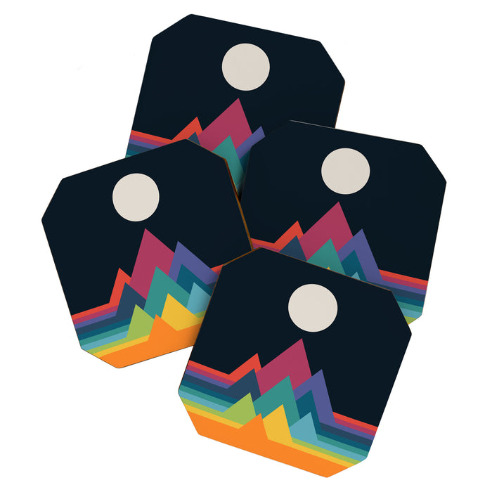 Whimsical Mountains Coaster Gallery Image 1