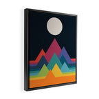 Whimsical Mountains Framed Canvas Print Gallery Image 2