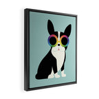 Work Hard Play Harder Framed Canvas Print Gallery Image 2