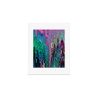 Radiant Resonance Colorful Psychedelic Distorted Paint Art Print Gallery Image 1