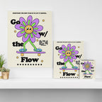 Go with the Flow Canvas Print Gallery Image 3