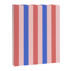 Blush and blue lines Canvas Print Gallery Image 8