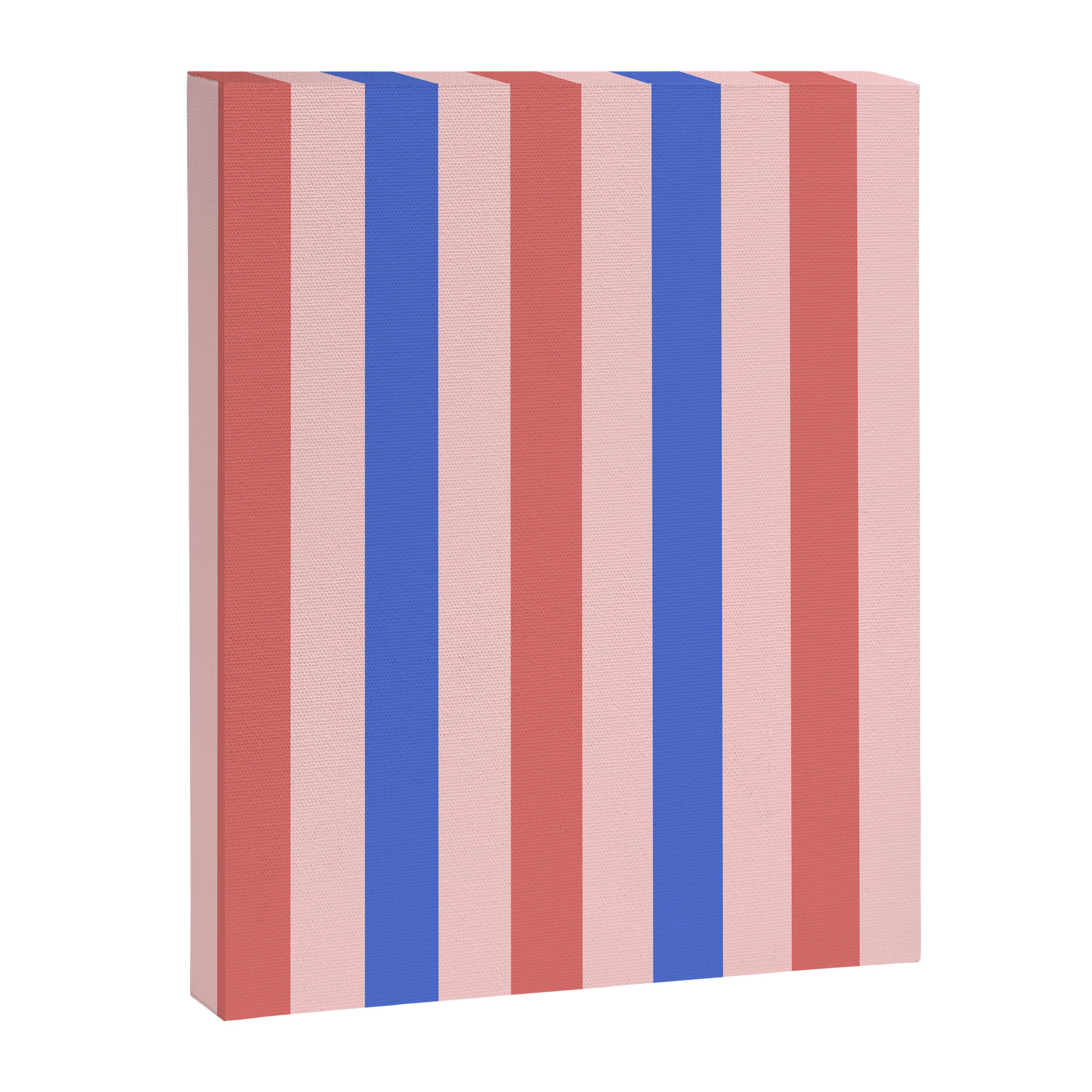 Blush and blue lines Canvas Print Gallery Image 8