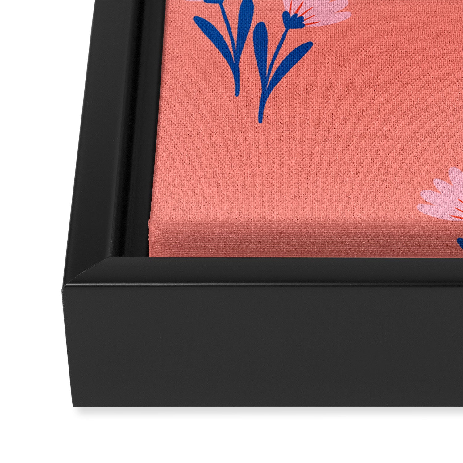 Ditsy floral pattern Framed Canvas Print Gallery Image 3