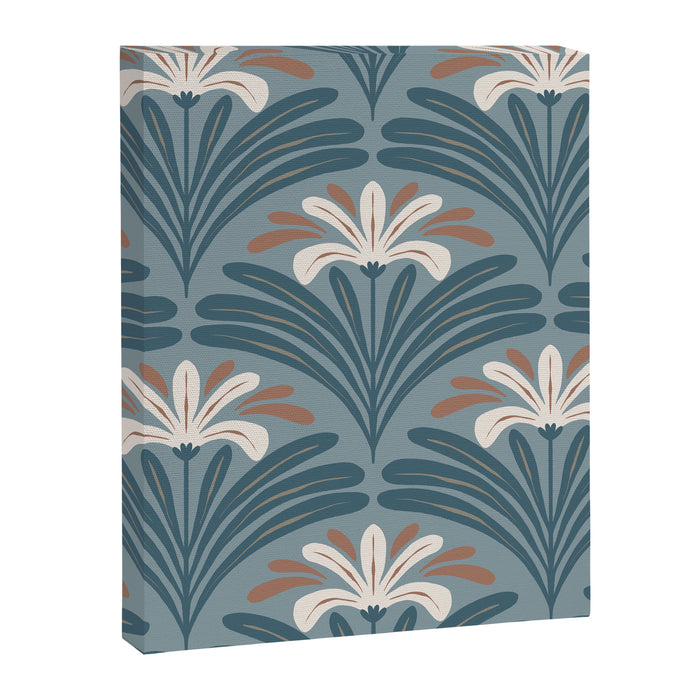 Elegant Leafy Blossoms  Canvas Print Gallery Image 1