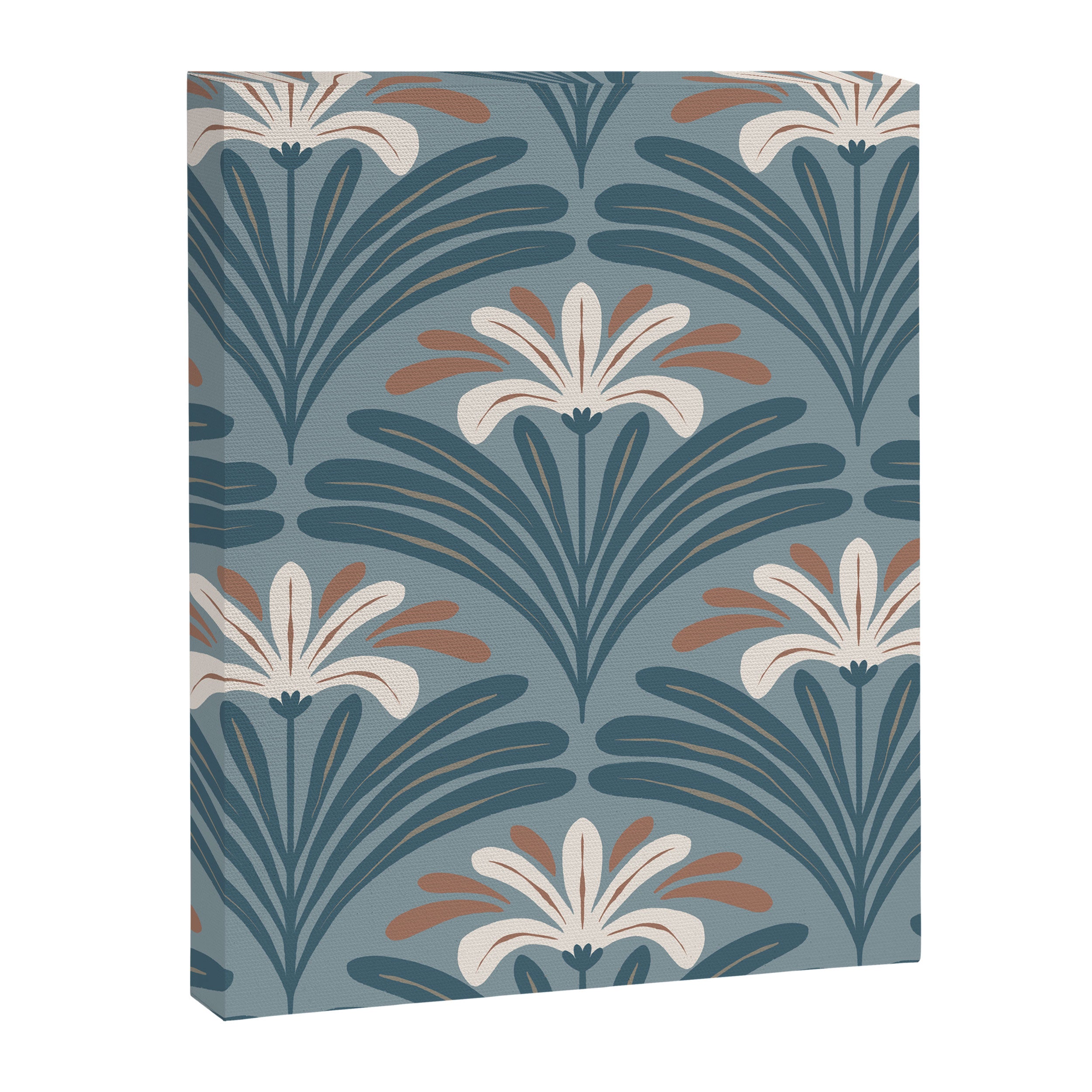 Elegant Leafy Blossoms  Canvas Print Gallery Image 8