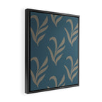 Elegant Leafy Branches Framed Canvas Print Gallery Image 2