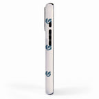 Leafy pattern - teal iPhone Case Gallery Image 2