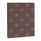 Modern Leafy Pattern - mocha mousse Canvas Print Gallery Image 8